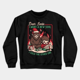 Christmas Demon Pact Crewneck Sweatshirt